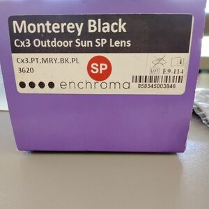 Enchroma Cx3 outdoor sun sp lense Monterey black glasses
